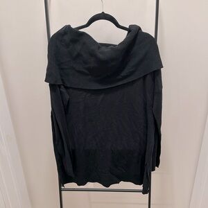 Black Off The Shoulder Sweater
